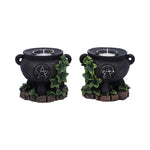 Ivy Cauldron Candle Holder 11cm (Set of 2) - 100