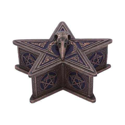 Pentagram Raven Box 16.5cm - 34