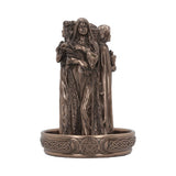 Triple Goddess Backflow Incense Burner 18cm - 52