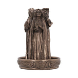 Triple Goddess Backflow Incense Burner 18cm - 52