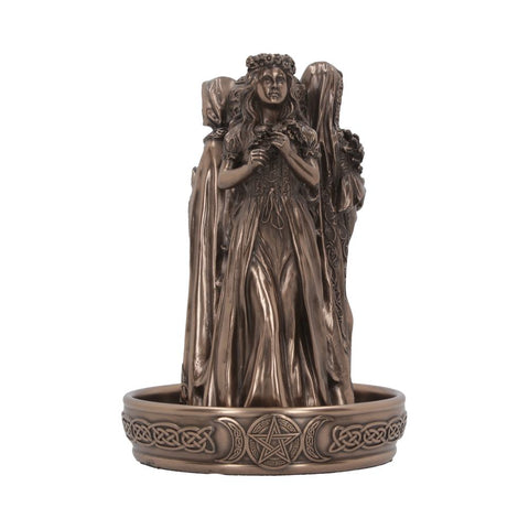 Triple Goddess Backflow Incense Burner 18cm - 52
