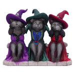 Three Wise Witchy Kittys 15.3cm - 100