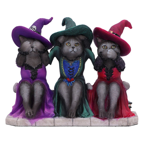 Three Wise Witchy Kittys 15.3cm - 100