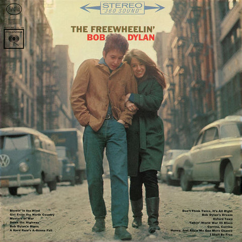 Bob Dylan (The Freewheelin Bob Dylan) 40 x 40cm
