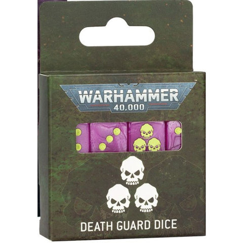 WARHAMMER 40000: DEATH GUARD DICE SET