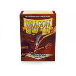 Dragon Shield Standard Matte Crimson Sleeves