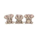 Three Baby Elephants 8cm - 100