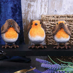 Three Wise Robins 8cm - 100