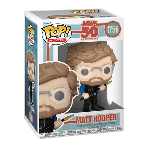Funko POP Jaws: 50th Anniversary: Pop! Vinyl Figure:Matt Hooper
