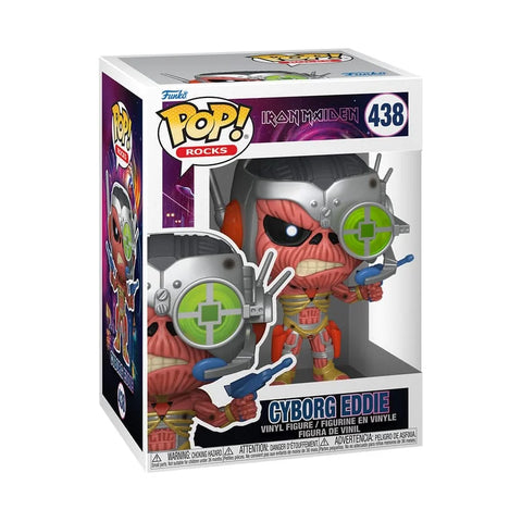 Cyborg Eddie 438 Iron Maiden Funko Pop Vinyl