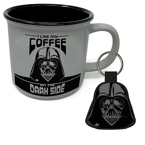 Star Wars (I Like My Coffee On The Dark Side) Campfire Mug Set