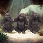 Three Wise Gorillas 13cm - 100