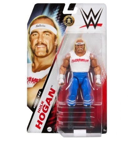 Hulk Hogan Basic #142 WWE Action Figure by Mattel