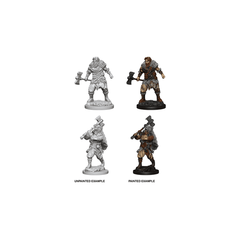 Dungeons & Dragons Nolzur's Marvelous Miniatures Human Barbarian