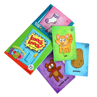 Knock Knock First Words Card Game