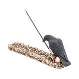 Raven Skull Incense Holder 25cm - 0