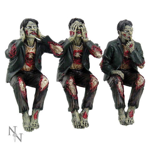 See No, Hear No Speak No Evil Zombies 10cm - 100