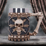 Large Tankard of Skulls 16cm - 100