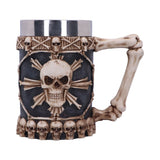 Large Tankard of Skulls 16cm - 100