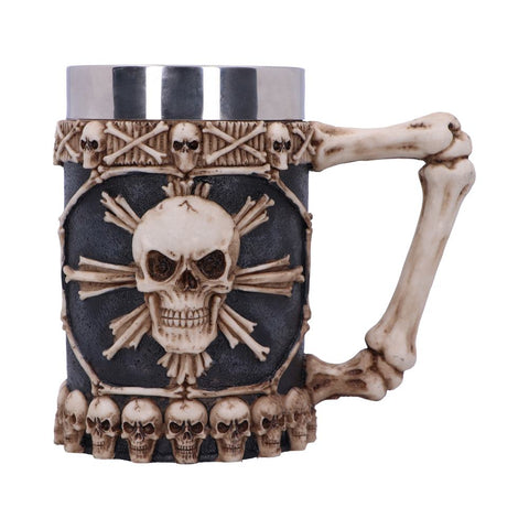 Large Tankard of Skulls 16cm - 100