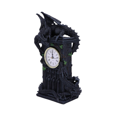 Duelling Dragons Clock (26cm) - 100