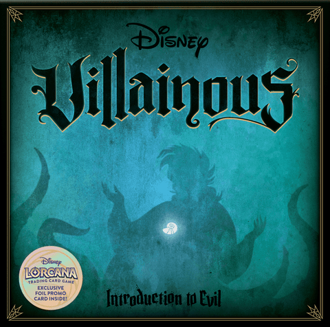 Disney Villainous: Introduction to Evil - With Lorcana Promo card