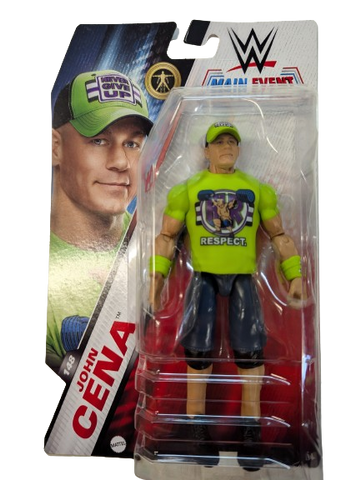 John Cena Basic #148 Main Event Series WWE Action Figure by Mattel