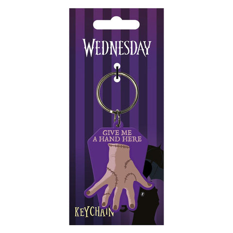Wednesday (Give Me A Hand) PVC Keychain