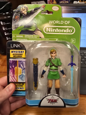 World of Nintendo Link Ocarina of Time Jakks 2015 OPENED BOX