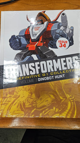 Transformers THE DEFINITIVE G1 COLLECTION volume 2 ISSUE 33 Dinobot hunt sealed