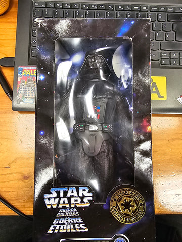 1996 90s HASBRO KENNER STAR WARS COLLECTOR SERIES DARTH VADER 12" FIGURE BOXED