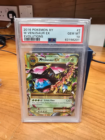 PSA 10 Pokemon 2016 XY Evolutions M Venusaur EX 2/108 Ultra Rare Holo Gem Mint