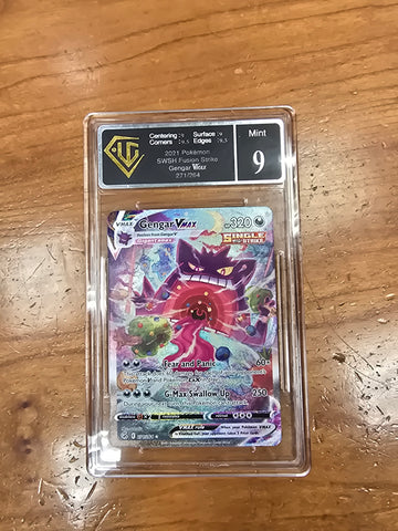Gengar Vmax Grade 9