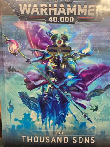 Warhammer 40000 Thousand Sons Codex Hardback
