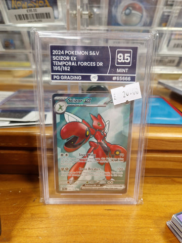 Scizor EX - Temporal Forces - Grade 9.5