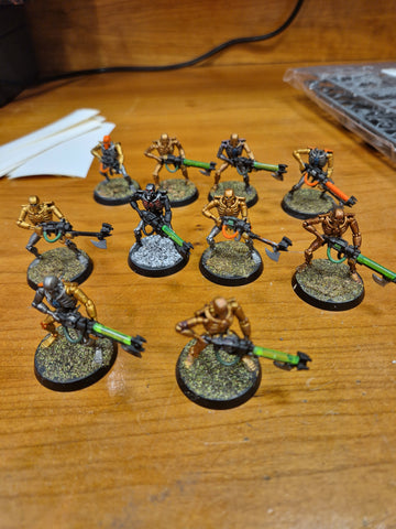 Preowned Necron Warriors