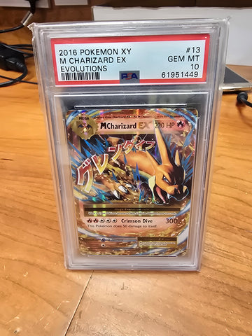 Pokemon XY Evolutions M CHARIZARD EX 13/106 PSA 10 GEM MINT