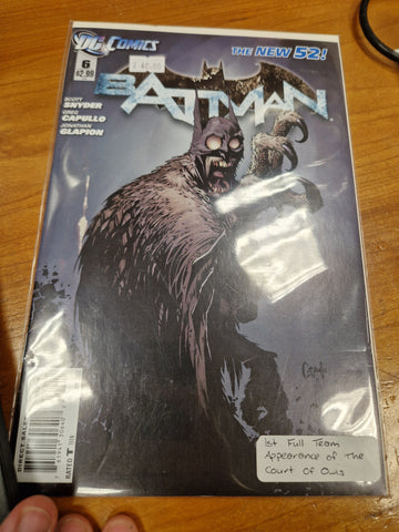 Batman The New 52, 6 - Key 1st Court Of Owls, 1:100 Variant