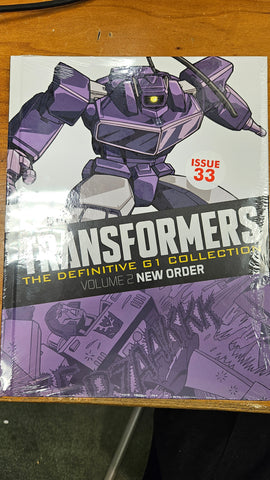 Transformers THE DEFINITIVE G1 COLLECTION volume 2 ISSUE 33 New Order sealed