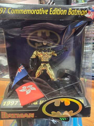 1997 Commemorative Limited Hong Kong Edition Gold Batman in Original Box