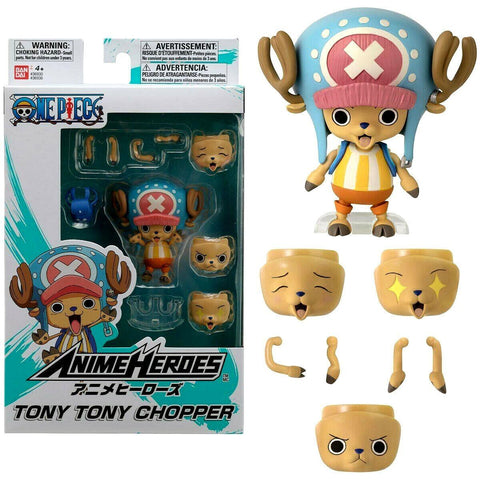 One Piece Anime Heroes 6.5 Inch Scale Action Figure - Tony Tony Chopper