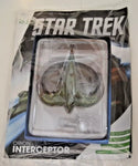 EAGLEMOSS STAR TREK #163 ORION INTERCEPTOR NEW WITH MAGAZINE SEALED IN BAG