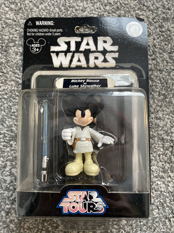 Star Wars Star Tours Mickey Mouse as Luke Skywalker