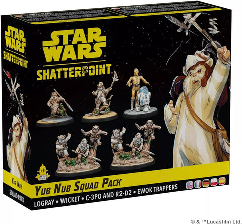 STAR WARS SHATTERPOINT YUB NUB LOGRAY SQUAD PACK