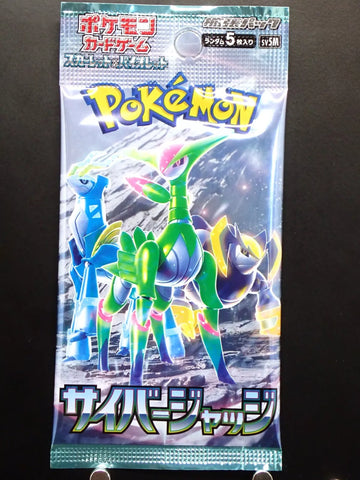 1 Packs Cyber Judge Booster SV5M Japanese Pokemon Card Scarlet & Violet