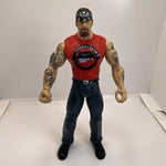 WWE The Undertaker American Badass Wrestling Action Figure Red Shirt Jakks 2003