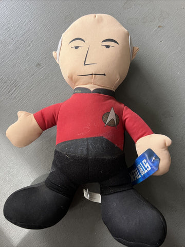 Star Trek Captain Jean-Luc Picard 14" Plush Stuffed Doll Toy Factory