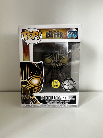 Marvel Black Panther Erik Killmonger Funko Pop! #279 (GITD Exclusive)