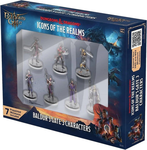Dungeons & Dragons: Icons of the Realms: Baldur's Gate 3 - Character Miniatures