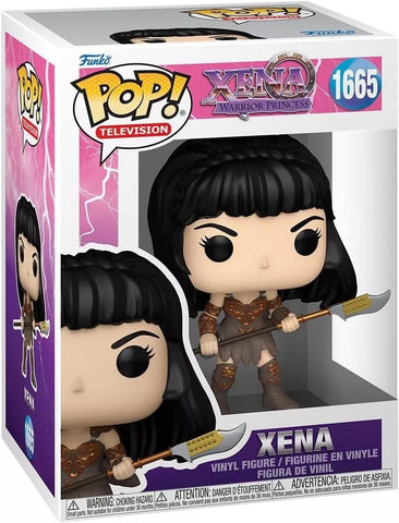 XENA WARRIOR PRINCESS - XENA WITH SPEAR 3.75" POP TELEVISION VINYL FIGURE 1665